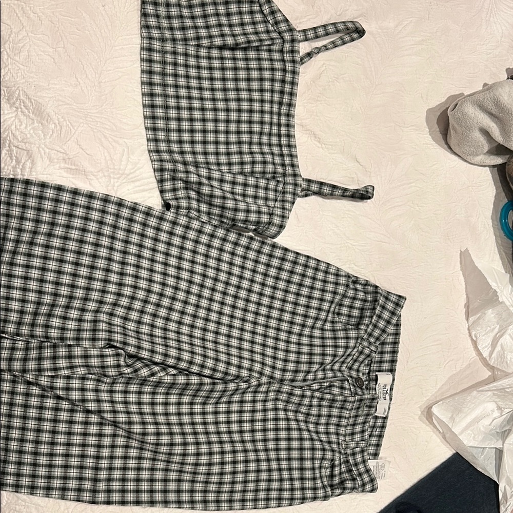 Plaid Two-Piece Set